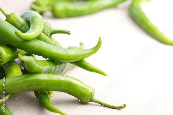 Obraz Grüne Spitz-Paprika