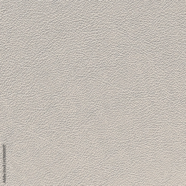 Obraz White smooth nappa leather surface, natural leather background close. 3D-rendering