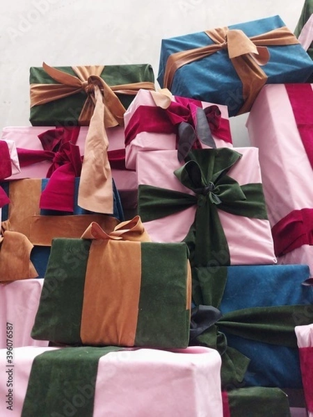 Obraz christmas gift boxes