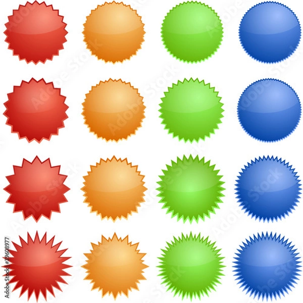 Obraz Button Set