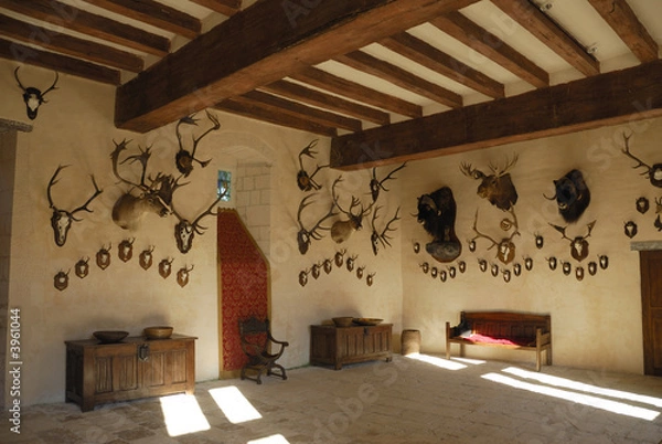 Obraz Pokój myśliwski