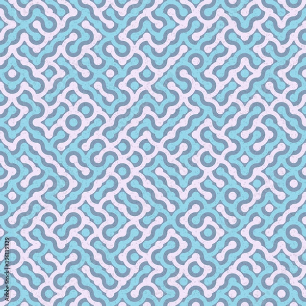 Fototapeta Abstract Geometric Pattern generative computational art illustration