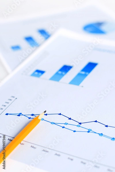 Fototapeta Annual report.