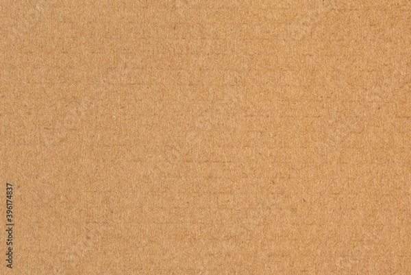 Obraz Brown corrugated cardboard background