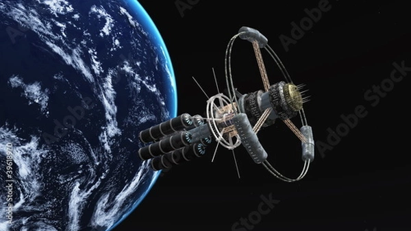 Fototapeta 宇宙船