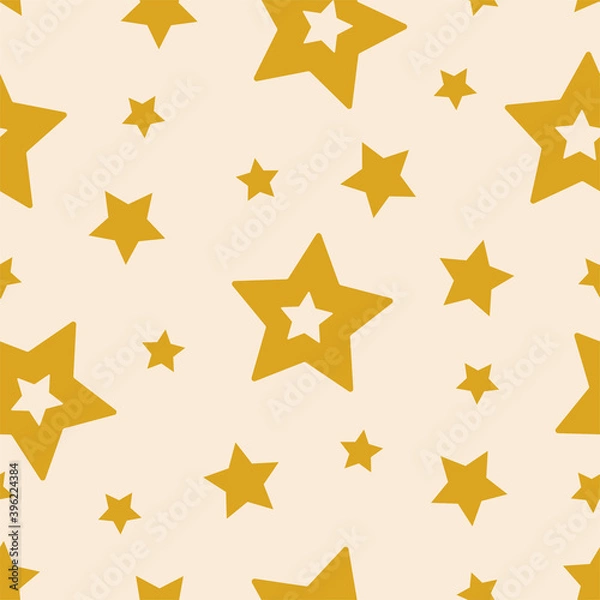 Fototapeta Stars. New Year and Christmas Patterns.