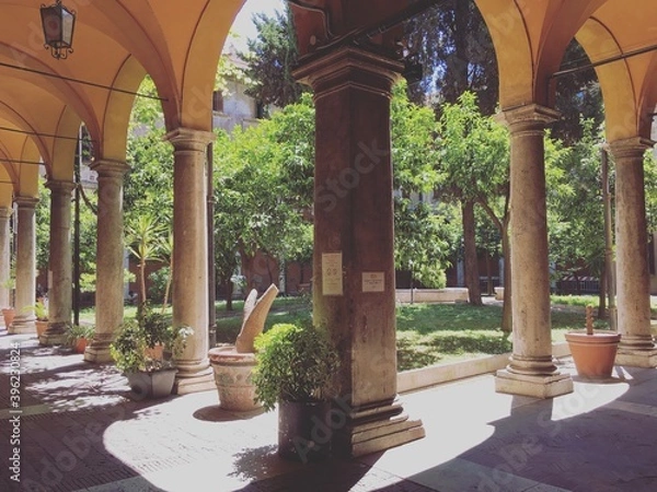 Obraz landscape, architecture, nature, mountains, scenery