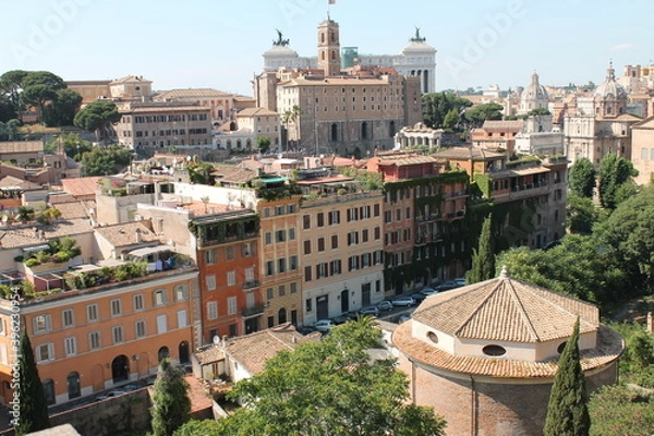 Obraz landscape, architecture, nature, mountains, scenery