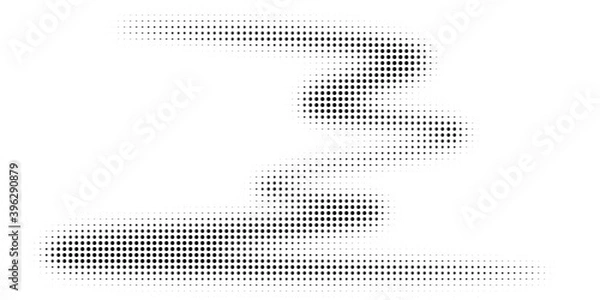 Obraz Halftone texture.