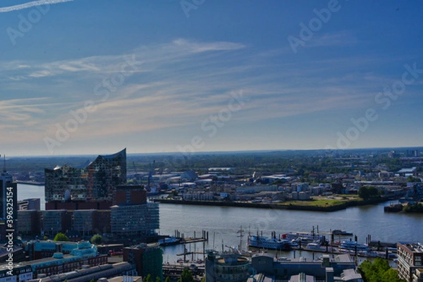 Obraz Blick auf Elbphilharmonie