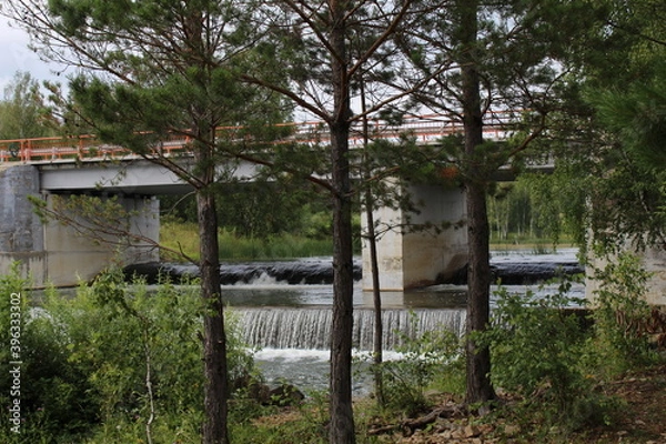 Fototapeta small bridge