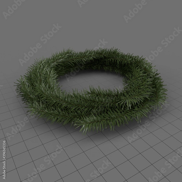 Obraz Świąteczny wieniec 2