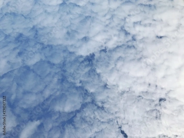 Fototapeta blue sky and clouds