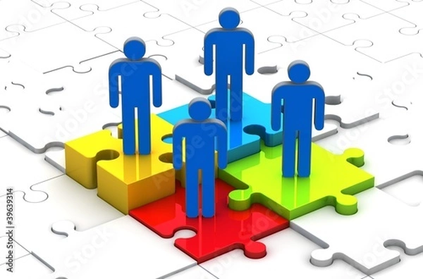 Fototapeta personal puzzle