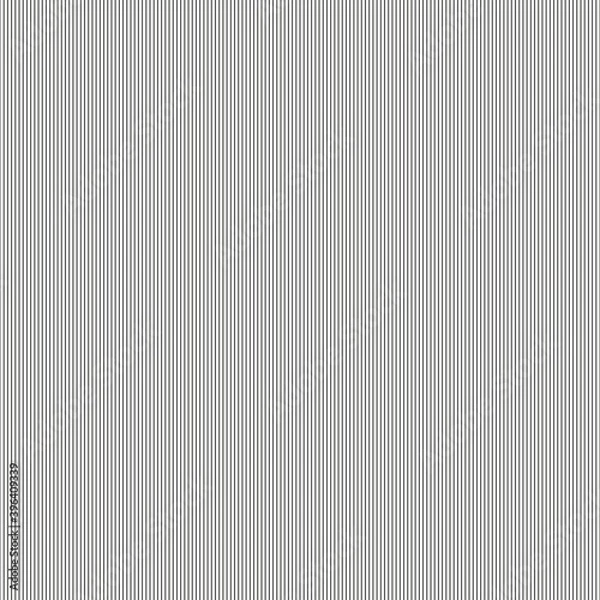 Fototapeta Vector seamless striped pattern. Vertical lines endless texture. Repeatable simple black and white background