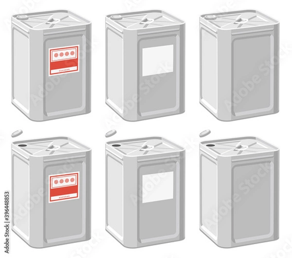 Obraz 線無しの18L缶イラスト