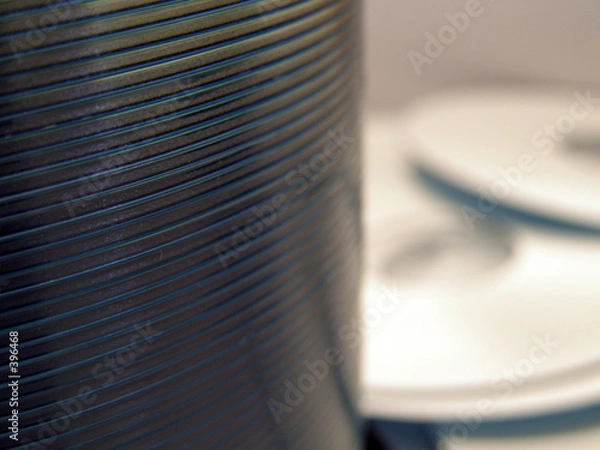 Fototapeta compact discs