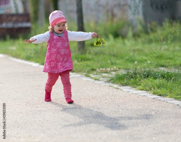 Obraz Kleinkind lachend