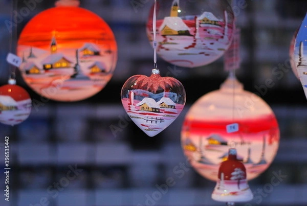 Obraz christmas tree decorations