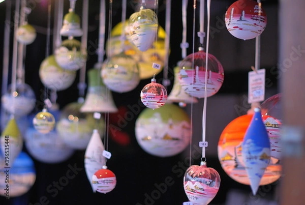 Obraz christmas tree decorations