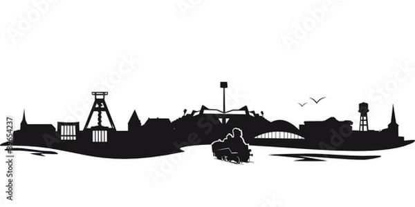 Obraz Skyline Bochum