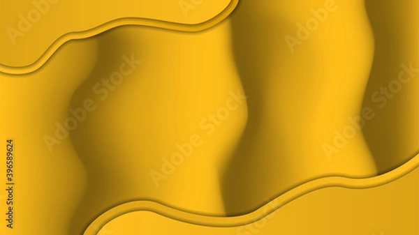 Obraz Golden sand with dunes cliffs background