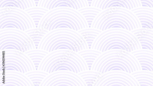 Obraz Abstract white circles with shadow background