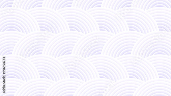 Obraz Abstract white circles with shadow background