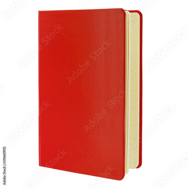 Obraz libro rojo en blanco