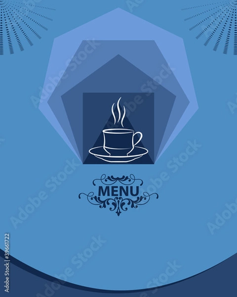 Fototapeta Menu Design Template