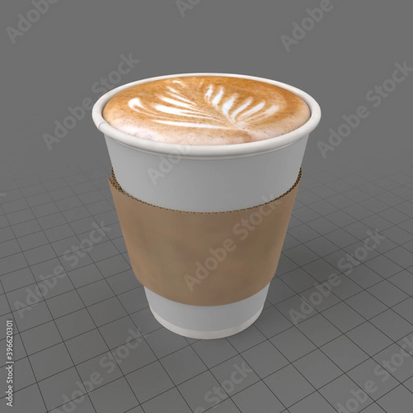 Obraz Cappuccino in a cup