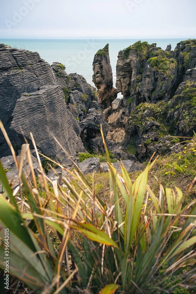 Obraz view from the top of a cliff