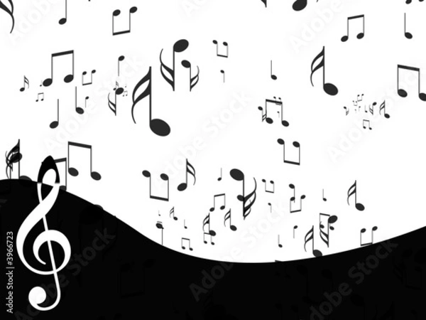 Obraz music background