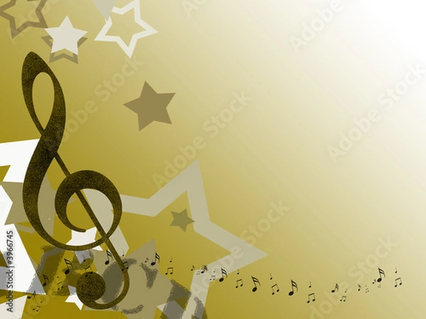 Obraz music background