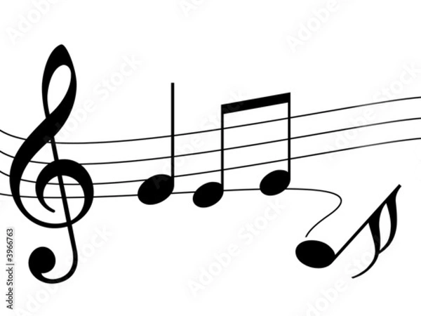 Obraz music background