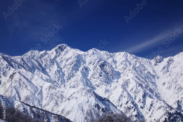 Fototapeta Mt. Goryudake, Nagano Japan