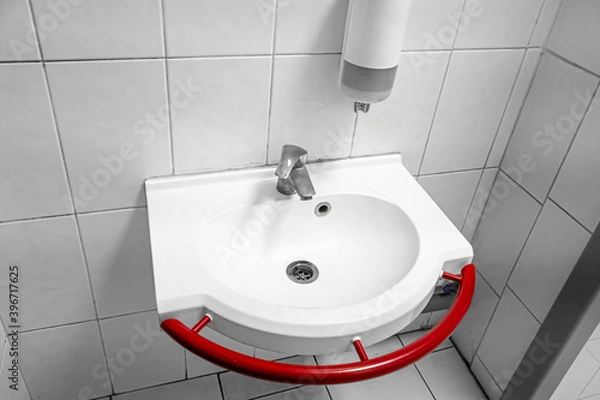 Obraz Modern handicapped bathroom