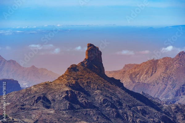 Obraz View to a rock, Canaries, Spain