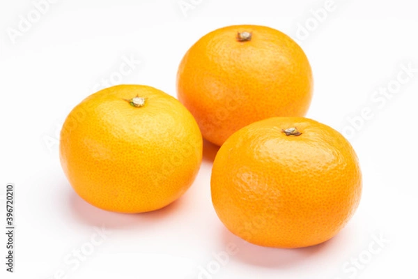 Fototapeta みかん 白バック