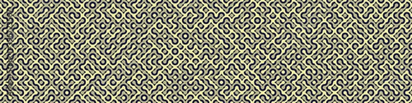 Fototapeta Abstract Geometric Pattern generative computational art illustration