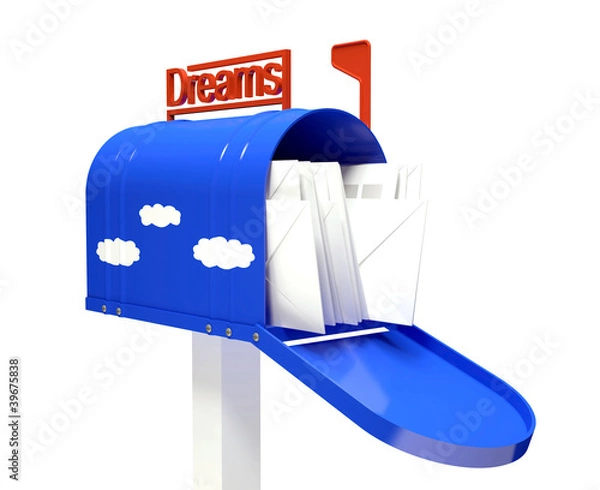 Obraz Mail box with dream letters