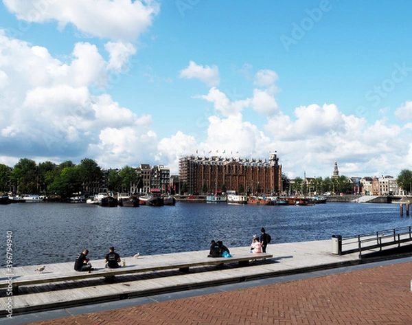 Fototapeta Visite d'Amsterdam