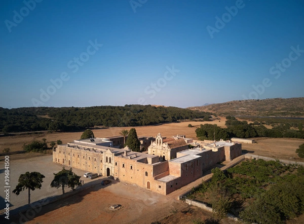 Fototapeta Arcadi Monastery in Rethymno, Crete