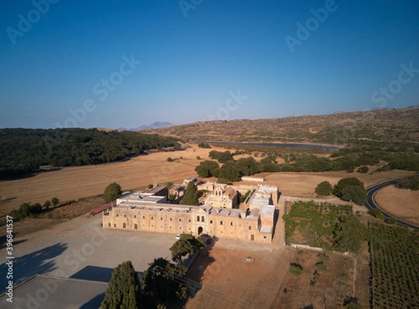 Fototapeta Arcadi Monastery in Rethymno, Crete