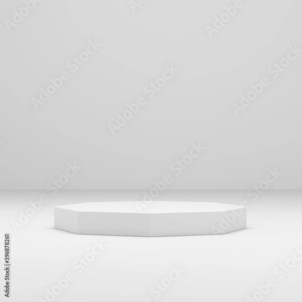 Obraz White podium
