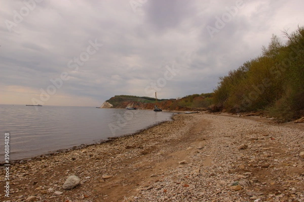 Obraz clouds over the river