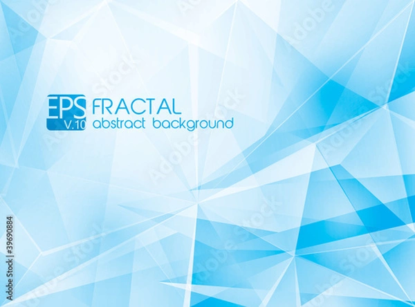 Fototapeta Fractal Abstract Background
