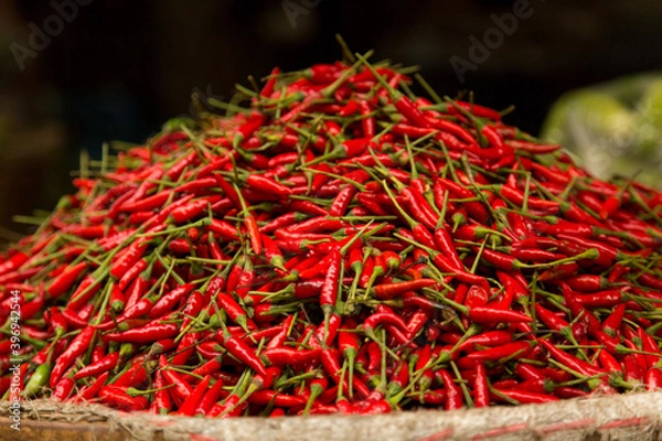 Obraz red chili peppers