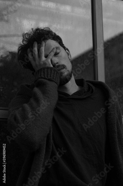 Obraz a man with a headache