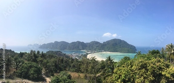 Obraz Phi Phi island view from a viewpoint